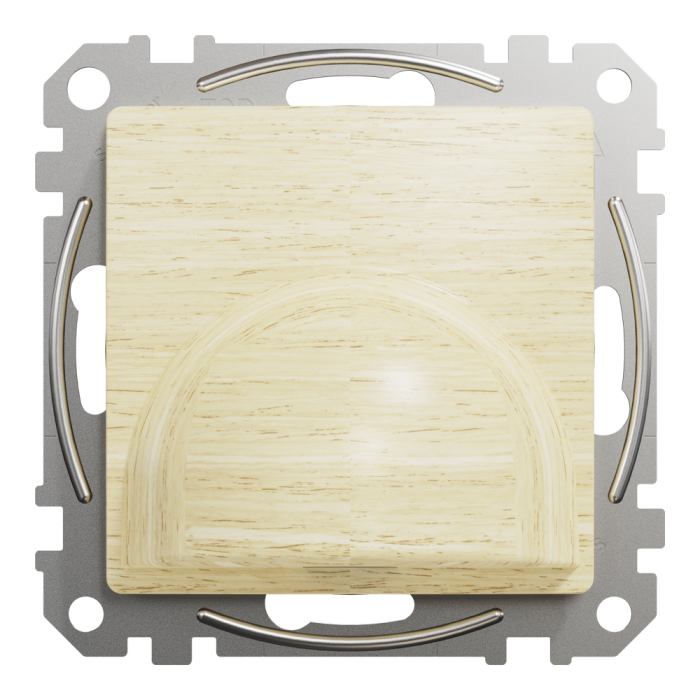 Вивід кабелю, Sedna Design&Elements, Роз'єм для виводу кабеля, Береза Sedna Elements, Schneider Electric, [SDD180903]