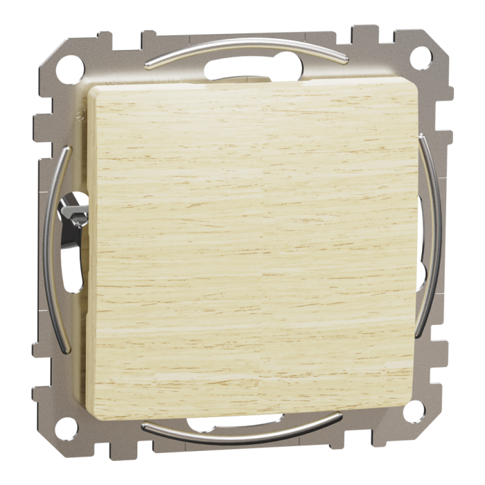 Заглушка, Sedna Design&Elements, Sedna Design & Elements, Blind cover, колір березового дерева, Schneider Electric, [SDD180904]