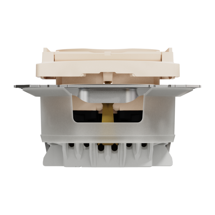 Розетка, Sedna Design&Elements, з заземлення, зі шторками, бежевий (ral 1013), Schneider Electric, [SDD212024]