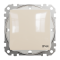 Вимикач, Sedna Design&Elements, Одноклавішний перемикач IP44 Бежевий Sedna Design, бежевий (ral 1013), Schneider Electric, [SDD212106]