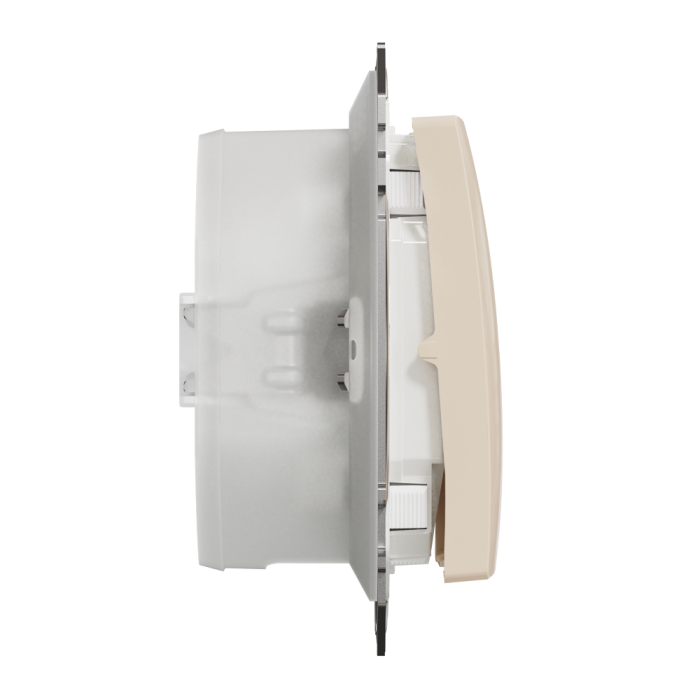 Вимикач, Sedna Design&Elements, Одноклавішний перемикач IP44 Бежевий Sedna Design, бежевий (ral 1013), Schneider Electric, [SDD212106]