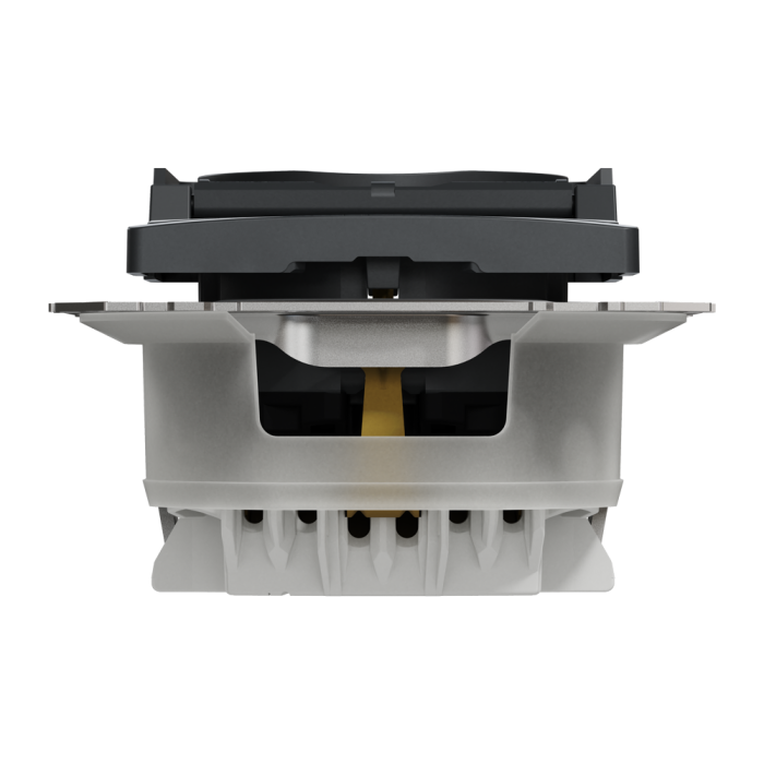Розетка, Sedna Design&Elements, з заземлення, зі шторками, чорний (ral 7021), Schneider Electric, [SDD214024]
