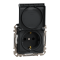 Розетка, Sedna Design&Elements, з заземлення, зі шторками, чорний (ral 7021), Schneider Electric, [SDD214024]