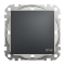 Вимикач, Sedna Design&Elements, Одноклавішний вимикач, 10АX, IP44, чорний, чорний (ral 7021), Schneider Electric, [SDD214101]