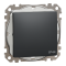 Вимикач, Sedna Design&Elements, Одноклавішний перемикач IP44 Чорний Sedna Design, чорний (ral 7021), Schneider Electric, [SDD214106]