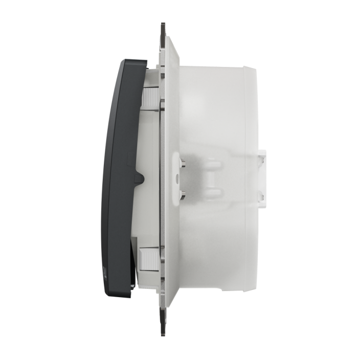 Вимикач, Sedna Design&Elements, Одноклавішний перемикач IP44 Чорний Sedna Design, чорний (ral 7021), Schneider Electric, [SDD214106]