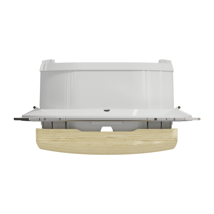 Вимикач, Sedna Design&Elements, Одноклавішний перемикач 10 АХ, IP44, колір березового дерева, Schneider Electric, [SDD280106]