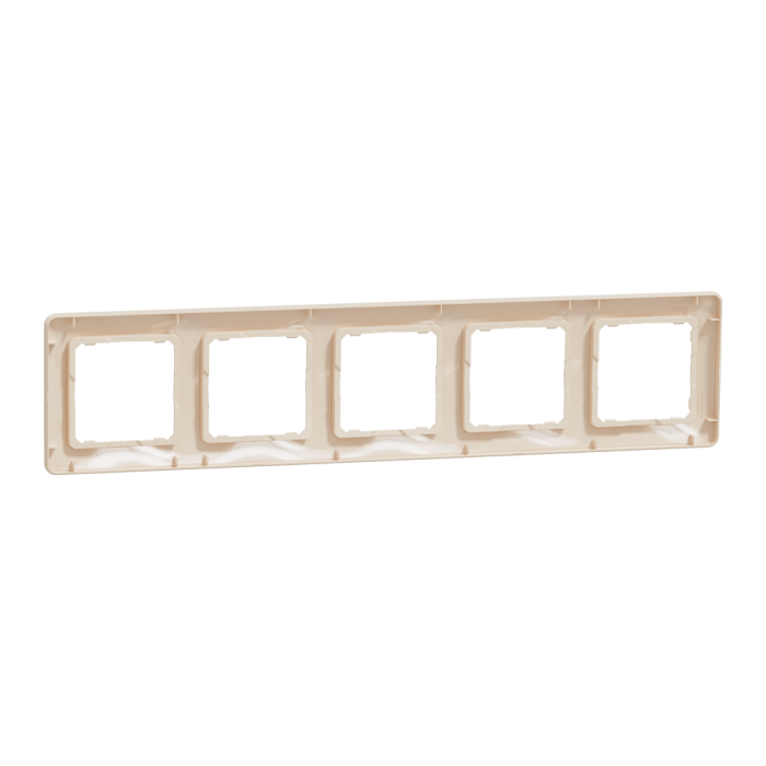 Рамка, Sedna Design&Elements, 5-постова Бежевий Sedna Design, бежевий (ral 1013), Schneider Electric, [SDD312805]