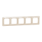 Рамка, Sedna Design&Elements, 5-постова Бежевий Sedna Design, бежевий (ral 1013), Schneider Electric, [SDD312805]