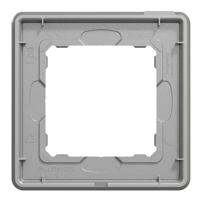 Рамка, Sedna Design&Elements, 1-постова Матове золото Sedna Elements, шліфоване золото, Schneider Electric, [SDD371801]