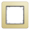 Рамка, Sedna Design&Elements, 1-постова Матове золото Sedna Elements, шліфоване золото, Schneider Electric, [SDD371801]