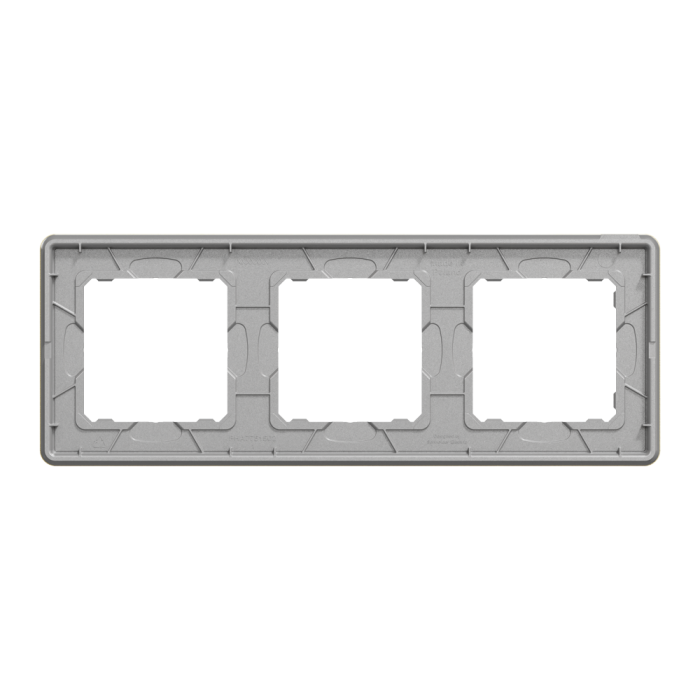 Рамка, Sedna Design&Elements, 3-постова Матове золото Sedna Elements, шліфоване золото, Schneider Electric, [SDD371803]