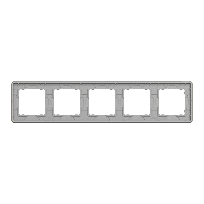 Рамка, Sedna Design&Elements, 5-постова Матове золото Sedna Elements, шліфоване золото, Schneider Electric, [SDD371805]