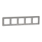 Рамка, Sedna Design&Elements, 5-постова Матове золото Sedna Elements, шліфоване золото, Schneider Electric, [SDD371805]