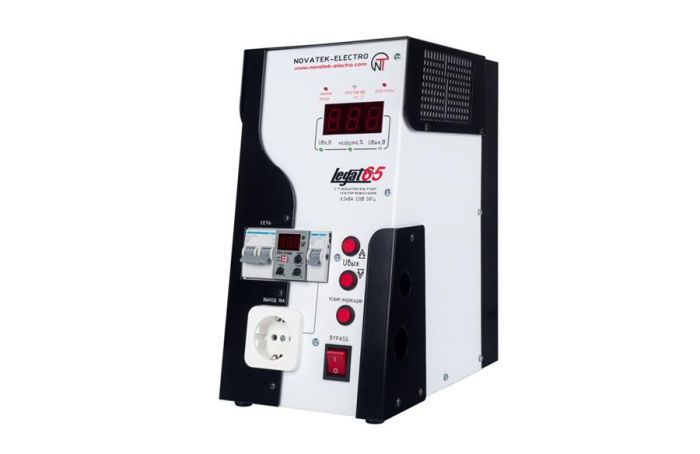 Безтрансформаторний стабілізатор LEGAT-65, Новатек-Електро
