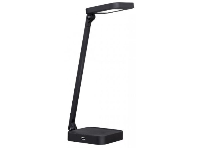 Світильник LED настільний+USB зарядка 8 Вт, 4000К, Luxel [TL-08В]