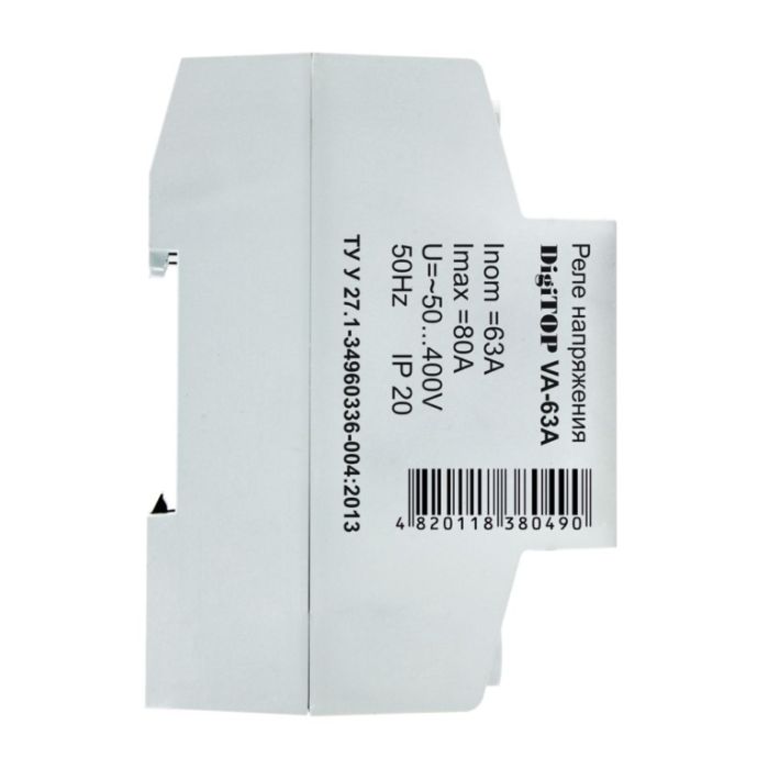 Реле напруги з контролем струму VА-63А DigiTOP (знято з виробництва)