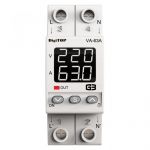 Реле напруги з контролем струму VA-63A M2W DigiTOP