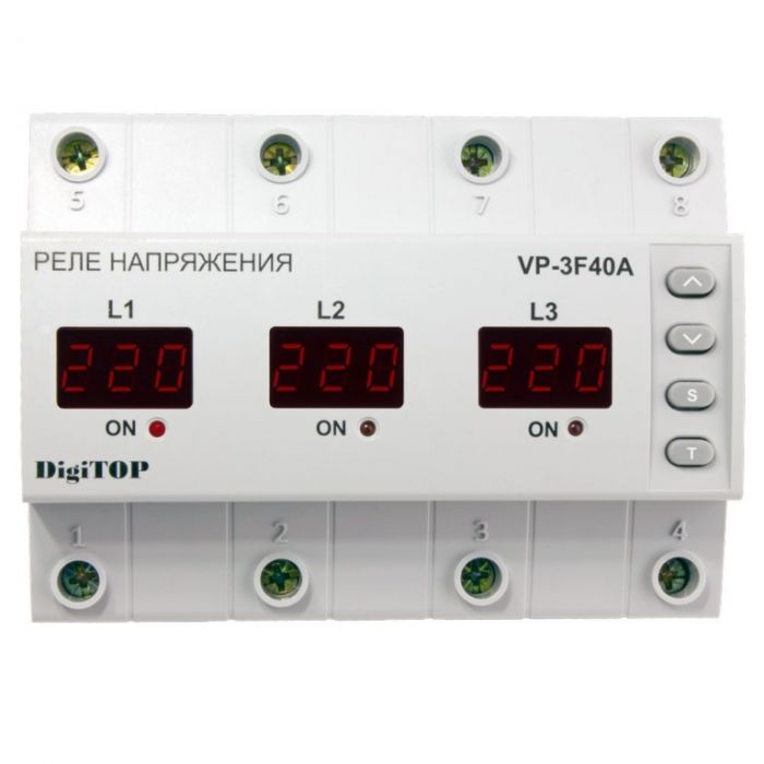 Реле напруги трифазне VP-3F40A DigiTOP (знято з виробництва)