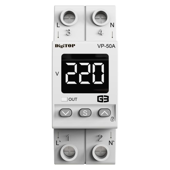 Реле напруги VP-50A M2W DigiTOP