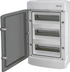 Щит пластиковий на 36 автоматів для зовнішнього монтажу ECH 36PT, IP65, ETI [001101064]