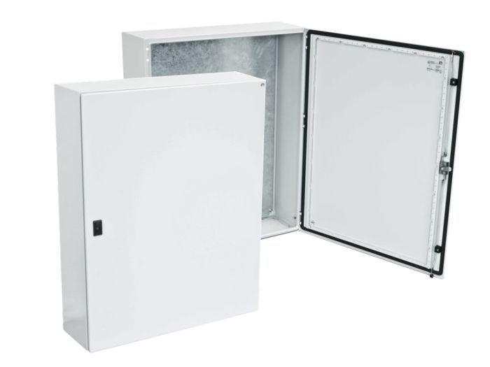Металевий щит GT 120-80-30, 1200x800x300 мм, IP66, ETI [001102153]