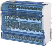 Блок розподільчий EDB-411 4p, 3L+PE/N, 125A (11 виходів), ETI [001102304]