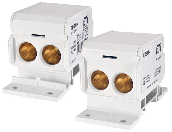 Блок розподільчий EDBM-4, 192А, 1500V, AC/DC, ETI [001102402]