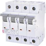 Автоматичний вимикач ETIMAT 6 3p+N 10А, тип C, 6 kA, ETI [002146514]