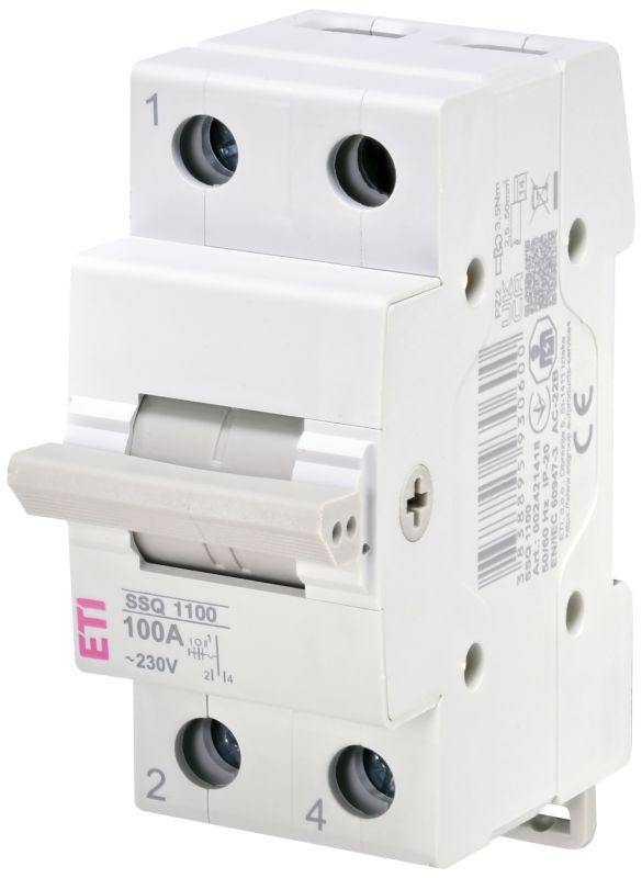 Перемикач навантаження SSQ 1100 "1-0-2", 1p 100A, ETI [002421418]