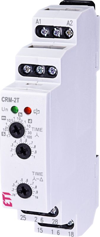 Реле пуску двигуна CRM-2T 230V (star/delta), ETI [002470086]
