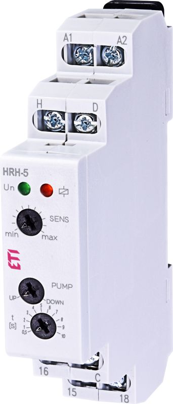 Реле контролю рівня рідини HRH-5 UNI 24-240V AC/DC (1x8A_AC1), ETI [002471715]