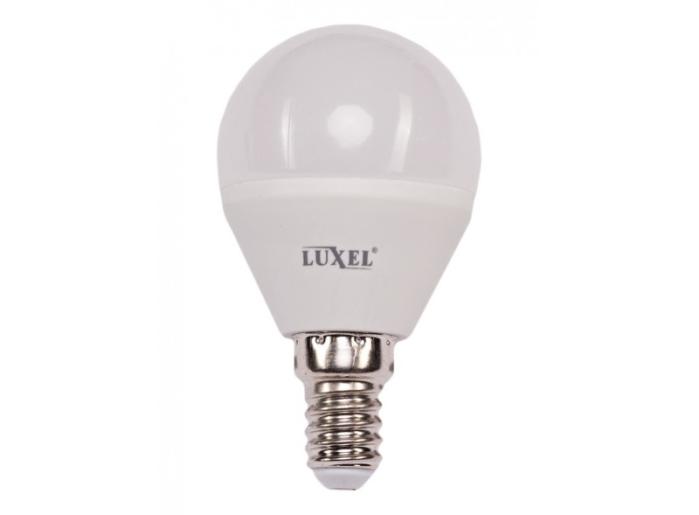 Лампа LED G45, 4 Вт, E14, 4000К, Luxel [055-NE]