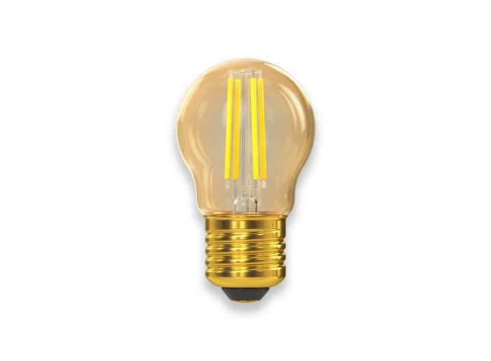 Лампа G45, 5 Вт, E27, 2500К, Luxel [075-HG]