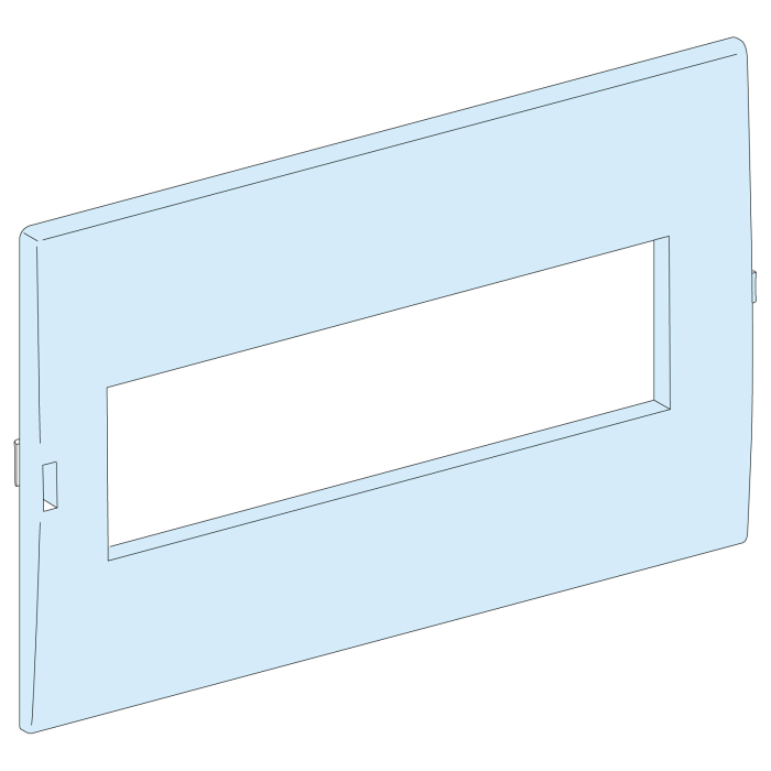 front plate - 12 modules - for Kaedra