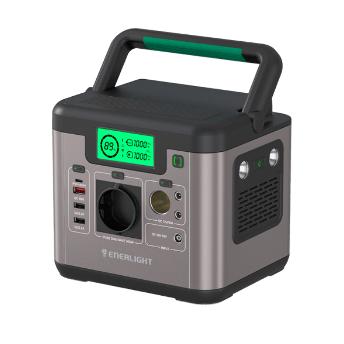 Портативна зарядна станція PowerGo 500, Enerlight