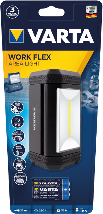 Ліхтар Work Flex Area Light, Varta [17648101421]