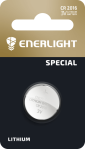 Батарейка Lithium CR 2016, BLI 1 шт, Enerlight [70160101]