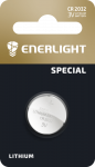 Батарейка Lithium CR 2032, BLI 1 шт, Enerlight [70320101]