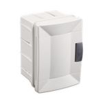 Щит на 2 автомати для прихованого монтажу, з білими дверцятами, Makel [28001218]