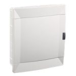 Щит на 24 автомати для прихованого монтажу, з білими дверцятами, Makel [28001223]