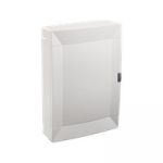 Щит на 24 автомати для відкритого монтажу, з білими дверцятами, Makel [28001231]