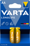Батарейка Longlife AA, BLI 2 шт, Varta [4106101412]
