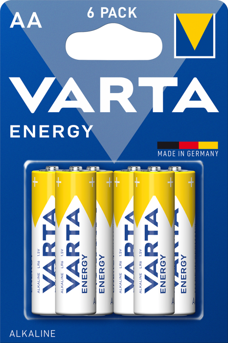 Батарейка Energy AA, BLI 6 шт, Varta [4106229416]