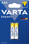 Батарейка Energy AAA, BLI 2 шт, Varta [4103229412]
