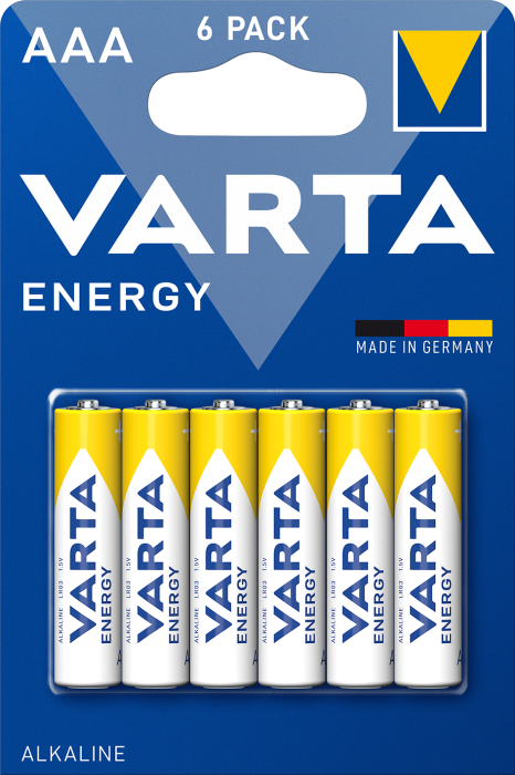 Батарейка Energy AAA, BLI 6 шт, Varta [4103229416]