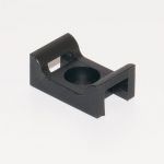 Площадка під гвинт для стяжки кабельної чорна 16х25.4 (100шт), TAKEL [502258]