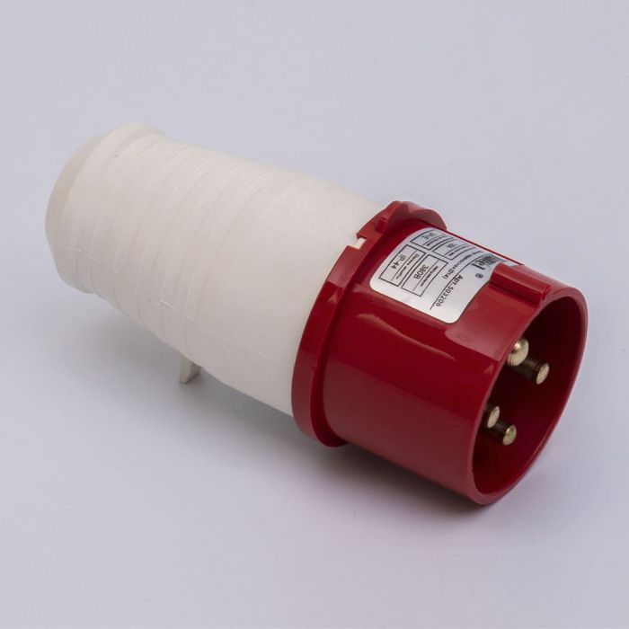 Вилка переносна 014 16А 380В 3Р+Е IP44, TAKEL [503206]