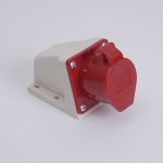 Розетка стаціонарна зовнішня 114 16А 380В 3Р+Е IP44, TAKEL [503207]