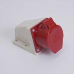 Розетка стаціонарна зовнішня 115 16А 380В 3Р+N+Е IP44, TAKEL [503213]